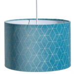 Lustre en velours Bleu