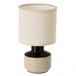 Lampe céramique fond noir 27.5 cm Lampe céramique fond noir 27.5 cm