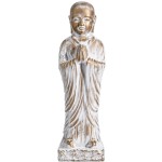 Statue Moine Bouddhiste en prière 45 cm
