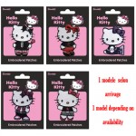 Patch thermocollant brod�e Hello Kitty Goth