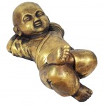Statuette enfant Bouddha Or Statuette enfant Bouddha Or