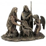 Figurine Nativit de Jsus Christ en rsine