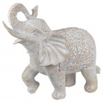 Statuette Éléphant indien patiné Statuette Éléphant indien patiné