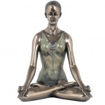 Statuette Position du Lotus Yoga