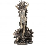 Statuette Aphrodite en rsine aspect bronze