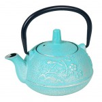 Petite Théière Japonaise en fonte Turquoise 0.3 litre Petite Théière Japonaise en fonte Turquoise 0.3 litre