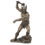 Statuette Mythologie Nordique Thor en rsine