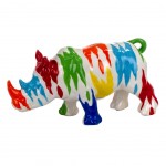Tirelire Rhinocros Multicolore