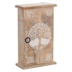 Coffret  clefs en bois Arbre de vie