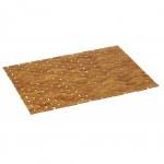 Tapis de salle de bain en bambou Naturel 42 x 60 cm