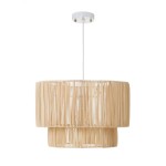 Lustre en Rotin