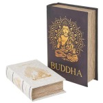 Botes en forme de livres bouddha