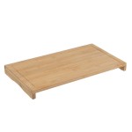 Planche couvre-vitrocéramique en bambou – 52 × 28 × 4 cm Planche couvre-vitrocéramique en bambou – 52 × 28 × 4 cm