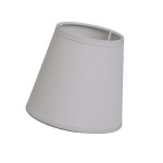 Petit abat-jour gris 11.5 cm