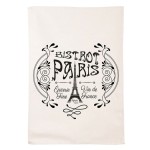 Essuie main - Paris Bistrot - en coton dcor