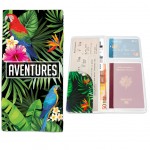 Set Papiers de voyage AVENTURES - passeport CB et Billet d'av