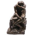 Reproduction Le Baiser de Rodin 17 cm