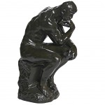 Figurine reproduction Le Penseur de Rodin 37 cm