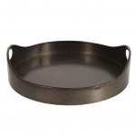 Plateau rond en métal 39.5 cm Plateau rond en métal 39.5 cm