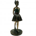 Statuette Danseuse de collection aspect bronze 20 cm