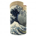 Vase en cramique silhouette Hokusai - La Grande Vague