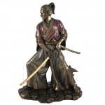 Statue Samurai Art aspect bronze