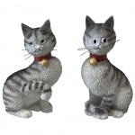 Statuettes Les chats par Dubout - 2 figrines