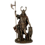 Statue Loki en r�sine aspect bronze 32,5 cm