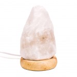 Mini lampe de sel de l’Himalaya avec lampe LED Mini lampe de sel de l’Himalaya avec lampe LED