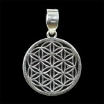 Pendentif en Argent La fleur de vie Pendentif en Argent La fleur de vie