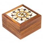 Petite boite à bijoux OM en bois Petite boite à bijoux OM en bois