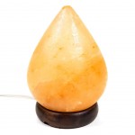 Lampe en cristal de sel en forme de Goutte