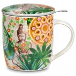 Mug avec infuseur mtal Bouddha