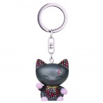 Porte clefs Chat porte bonheur Mani Gris Porte clefs Chat porte bonheur Mani Gris