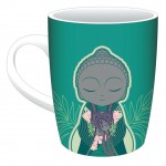 Tasse céramique de collection Little Buddha Vert Tasse céramique de collection Little Buddha Vert