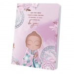 Carnet Little Buddha Rose 15.5 x 11.2 cm Carnet Little Buddha Rose 15.5 x 11.2 cm