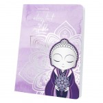 Carnet Little Buddha violet 15.5 x 11.2 cm Carnet Little Buddha violet 15.5 x 11.2 cm