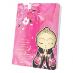 Carnet Little Buddha fuchsia 15.5 x 11.2 cm Carnet Little Buddha fuchsia 15.5 x 11.2 cm