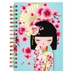 Carnet A5 Kimmidoll Sakura 152 pages lign�es fleurs de cerisier