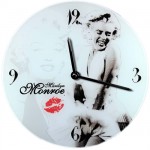 Horloge Verre blanche Marilyn Monroe
