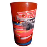 Verre plastique Cars