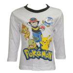 T-shirt manches longues Pokemon blanc