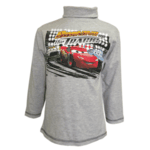 Sous-Pull col roul� Cars gris