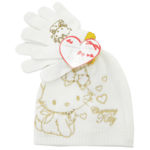 Set Bonnet et Gants Charmmy Kitty beige