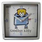 Réveil matin alarme Goodbye Kitty 9.5 cm