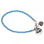 Bracelet cordon Hello Kitty modle bleu