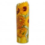 Vase en cramique silhouette Van Gogh - Tournesols