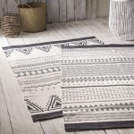 Tapis Ethnique 120 x 170 cm Modèle Petits triangles uniquement Tapis Ethnique 120 x 170 cm Modèle Petits triangles uniquement