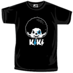 T-shirt kiki KIKISS Slim Noir
