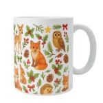 Mug animaux de la forêt de Noël Mug animaux de la forêt de Noël
